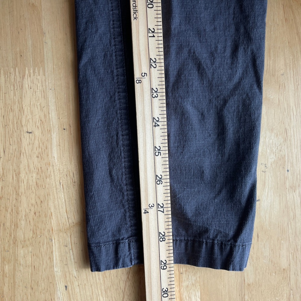 Vuori Charcoal Ripstop Cotton Pants Modern Slim Fit Drawstring Mens M *Read - Picture 12 of 12